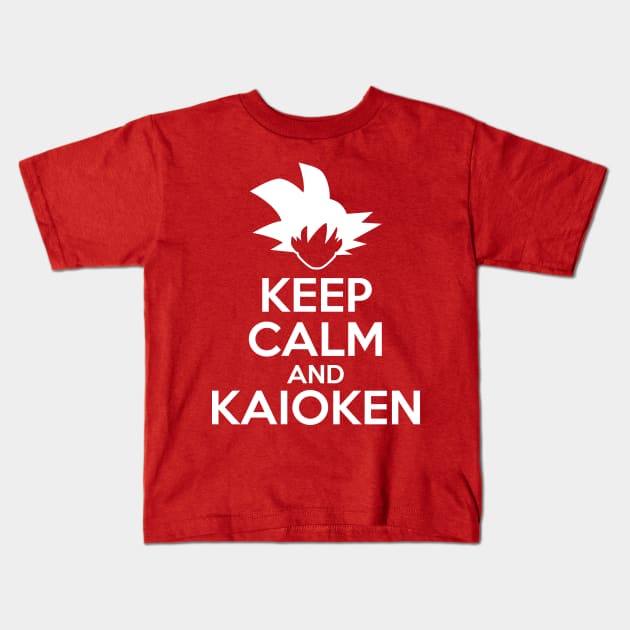 Keep Calm and Kaioken Kids T-Shirt by ZTees